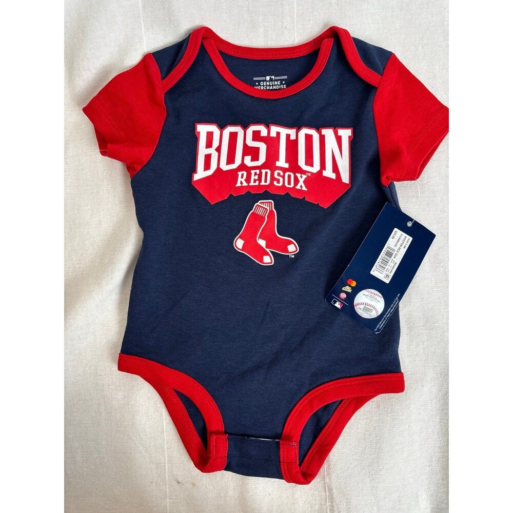 Boston Red Sox Outfit RedSox Baby Size NEW 1 piece 6-9 months infant baseball
